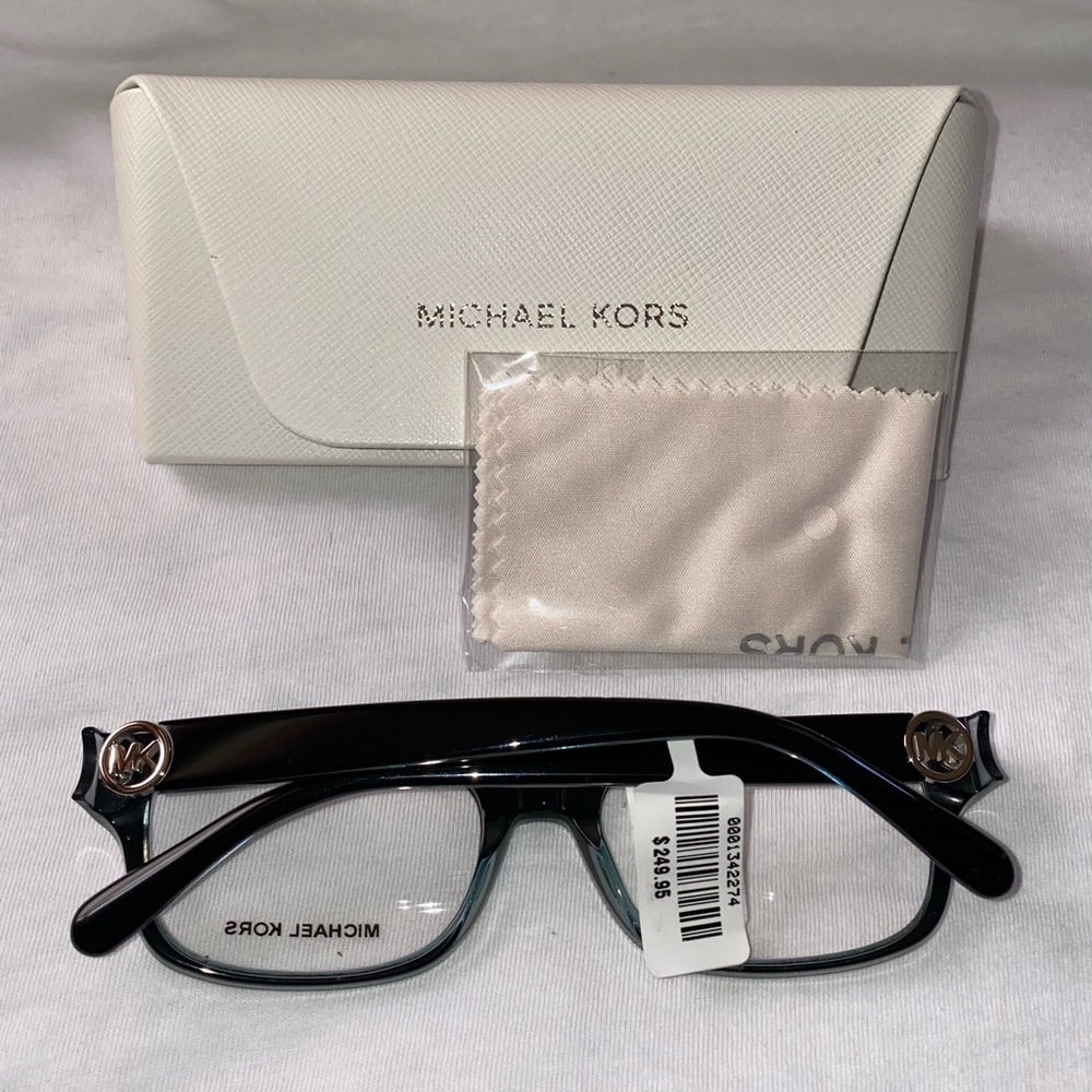 New Michael Kor’s MK 8001 (3001) Women’s Eyeglass Frame In Black - Picture 2 of 7